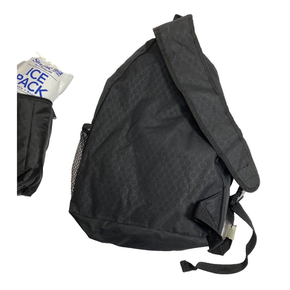 NEW Similac Diaper Bag Back Pack + Bottle Cooler & 2 Ice Packs~Black NWT - Picture 2 of 5